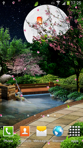 Eastern Garden Live Wallpaper - Image screenshot of android app