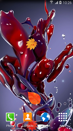 Ink in Water Live Wallpaper - Image screenshot of android app