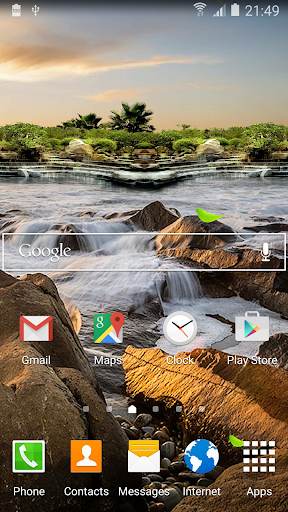 Ocean Live Wallpaper - Image screenshot of android app