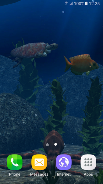 3D Ocean Live Wallpaper - Image screenshot of android app