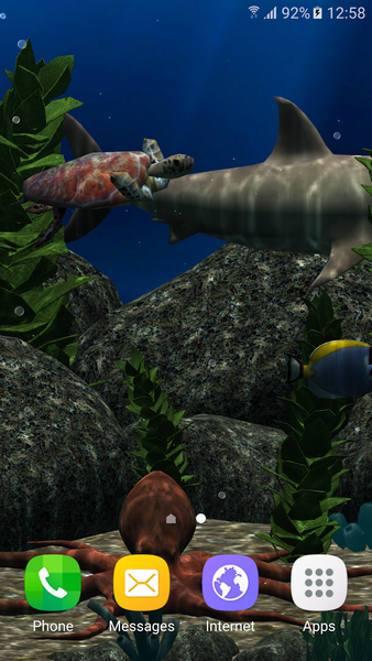 3D Ocean Live Wallpaper - Image screenshot of android app