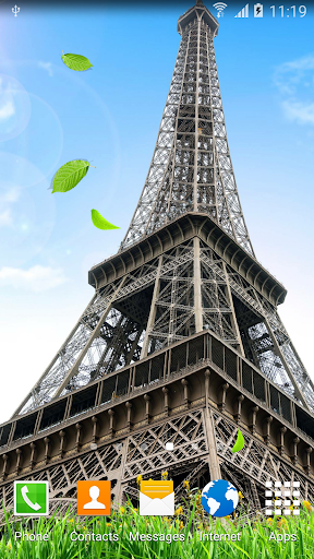 Paris Live Wallpaper - Image screenshot of android app