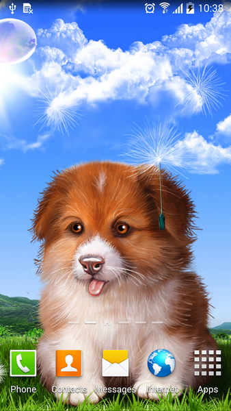 Puppy Wallpaper - Image screenshot of android app