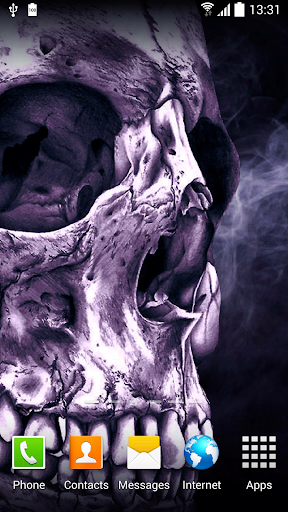 Skulls Live Wallpaper - عکس برنامه موبایلی اندروید