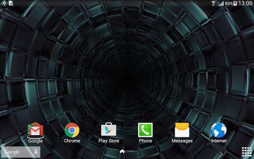 3D Tunnel Live Wallpaper - Image screenshot of android app