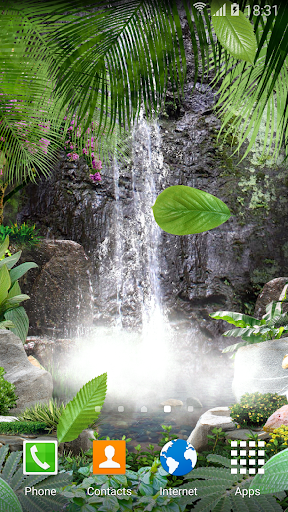 3D Waterfall Live Wallpaper - Image screenshot of android app