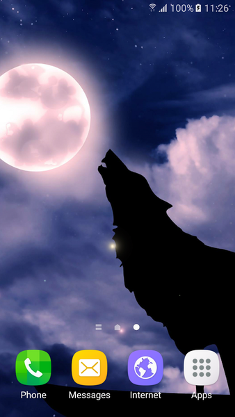 Wolves Live Wallpaper - عکس برنامه موبایلی اندروید