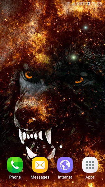Wolves Live Wallpaper - عکس برنامه موبایلی اندروید