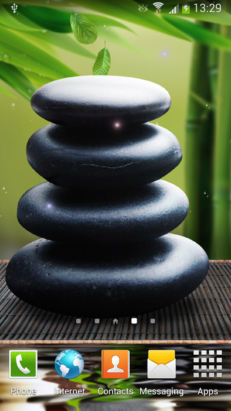 Zen Stones Live Wallpaper - Image screenshot of android app