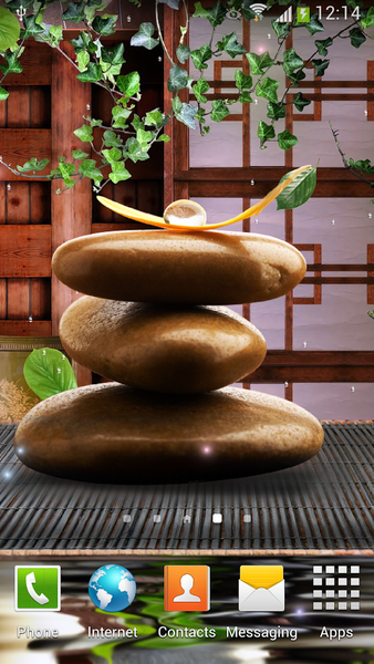 Zen Stones Live Wallpaper - عکس برنامه موبایلی اندروید