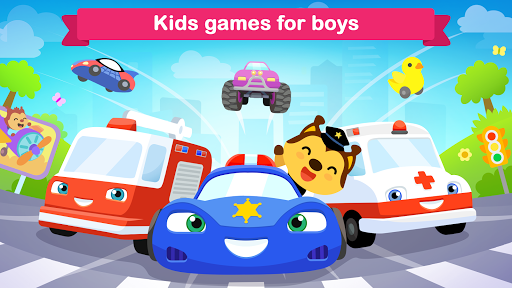 Car games for kids & toddler - عکس بازی موبایلی اندروید