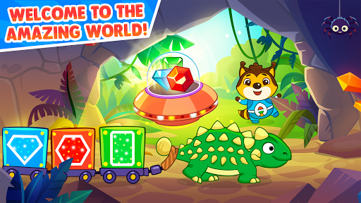 Dinosaur games for toddlers - Gameplay image of android game