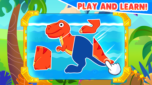 Dinosaur games for toddlers - Gameplay image of android game