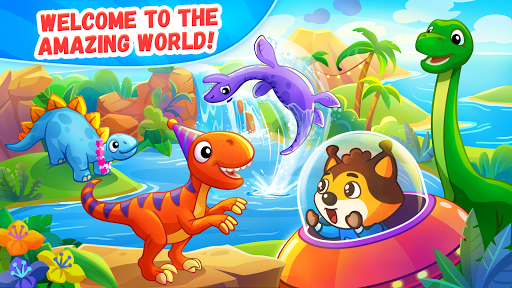 Dinosaur games for kids age 2 - عکس بازی موبایلی اندروید