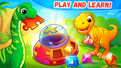 Dinosaur games for kids age 2 - عکس بازی موبایلی اندروید