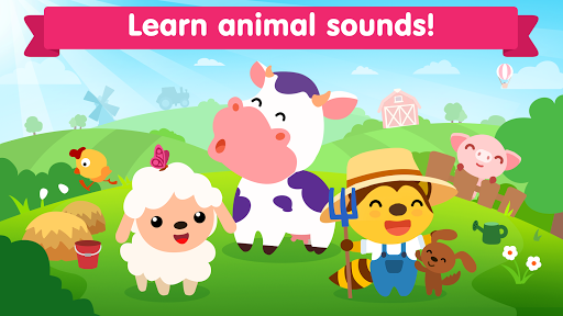 Animal sounds games for babies - Gameplay image of android game