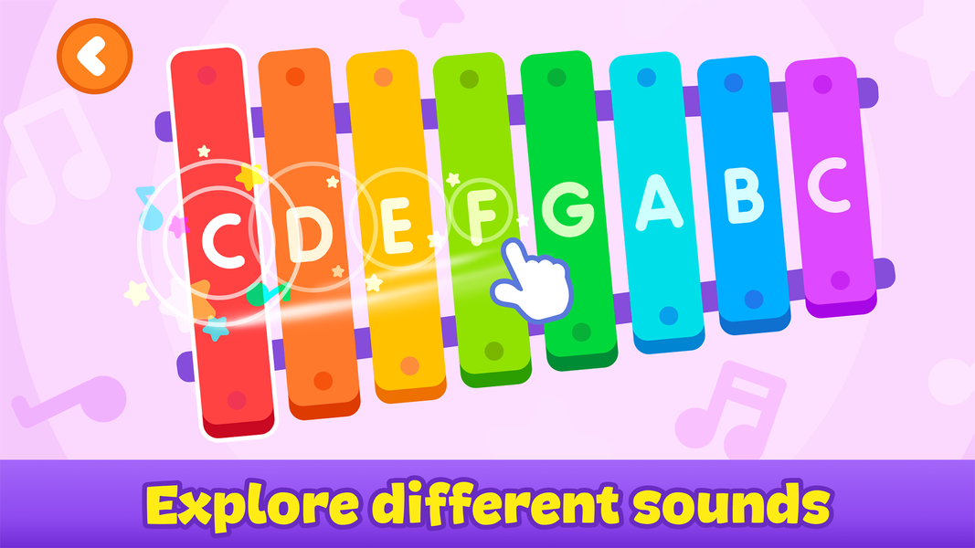 Play Piano - Kids Music Games - عکس بازی موبایلی اندروید