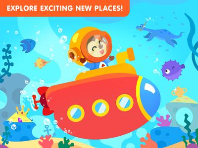 Boat and ship game for babies - عکس بازی موبایلی اندروید