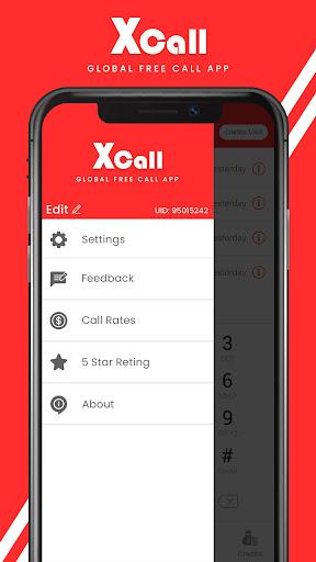 XCall - Global Call App - عکس برنامه موبایلی اندروید