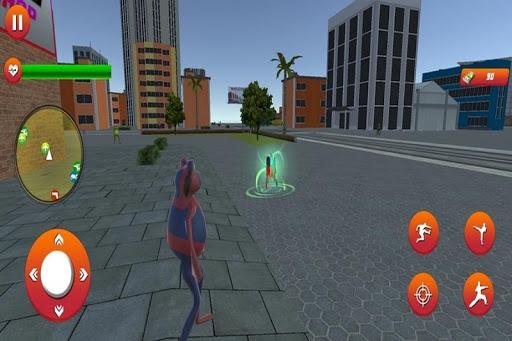 Amazing Spider Frog - Gameplay image of android game