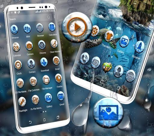 Amazing Sea World Theme - Image screenshot of android app