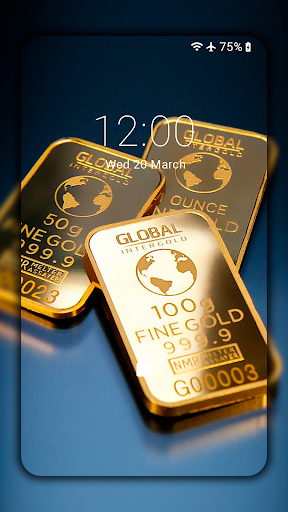 Gold Wallpaper HD : backgrounds & themes - عکس برنامه موبایلی اندروید
