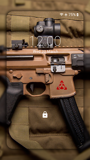 Weapons Live Wallpaper - Image screenshot of android app