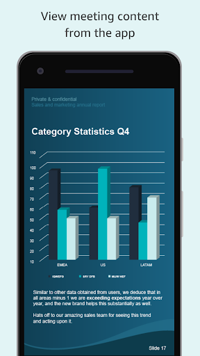 Amazon Chime - عکس برنامه موبایلی اندروید