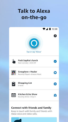 Amazon Alexa - Image screenshot of android app