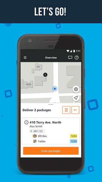 Amazon Flex - Image screenshot of android app