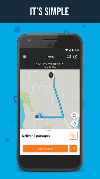 Amazon Flex - Image screenshot of android app
