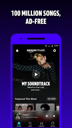 Amazon Music – آمازون موزیک - عکس برنامه موبایلی اندروید