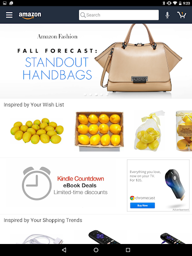 Amazon for Tablets - عکس برنامه موبایلی اندروید