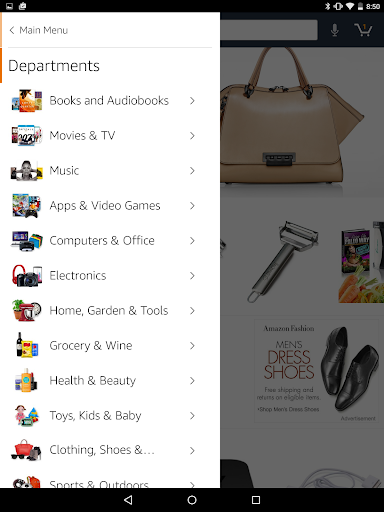 Amazon for Tablets - Image screenshot of android app