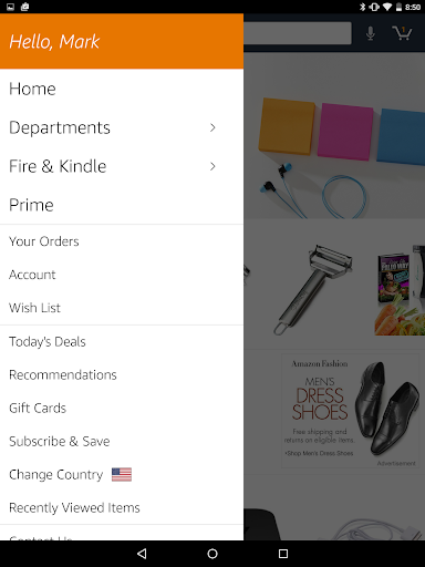 Amazon for Tablets - Image screenshot of android app