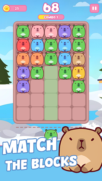 Animal Blocks - Gameplay image of android game