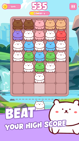 Animal Blocks - Gameplay image of android game