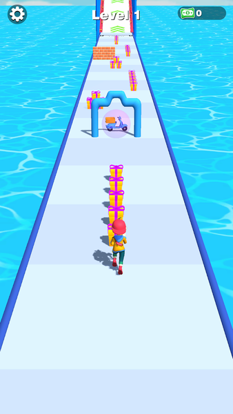 Run Master 3D : Deliver Goods - Gameplay image of android game