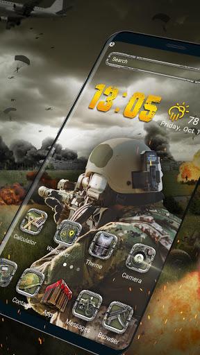 Battle ground launcher theme &wallpaper - Image screenshot of android app