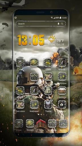 Battle ground launcher theme &wallpaper - Image screenshot of android app