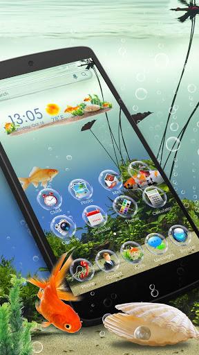Aquariums launcher theme &wallpaper - Image screenshot of android app