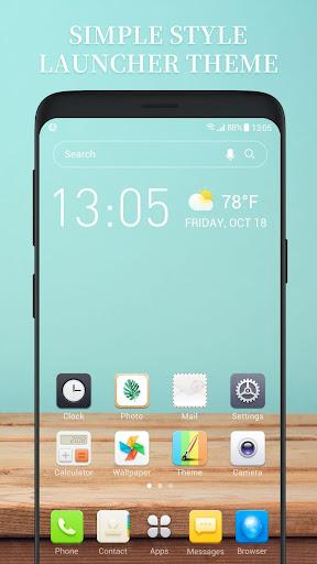 Simple Launcher theme for you - Image screenshot of android app