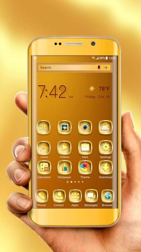 Launcher Golden New Year 2018 - Image screenshot of android app