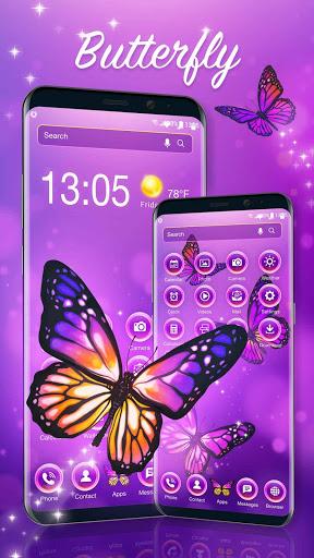 Butterfly launcher theme &wallpaper - Image screenshot of android app