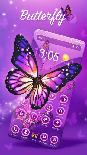 Butterfly launcher theme &wallpaper - Image screenshot of android app