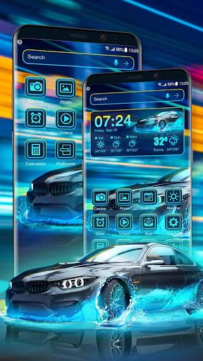 Car launcher theme &wallpaper - Image screenshot of android app