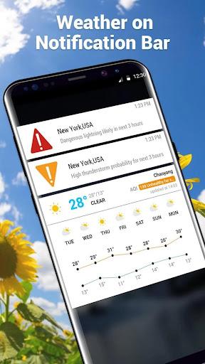 Amber Weather Elite - عکس برنامه موبایلی اندروید