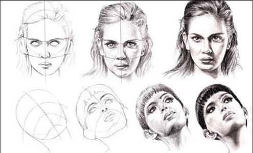 Drawing human faces, Tutorials