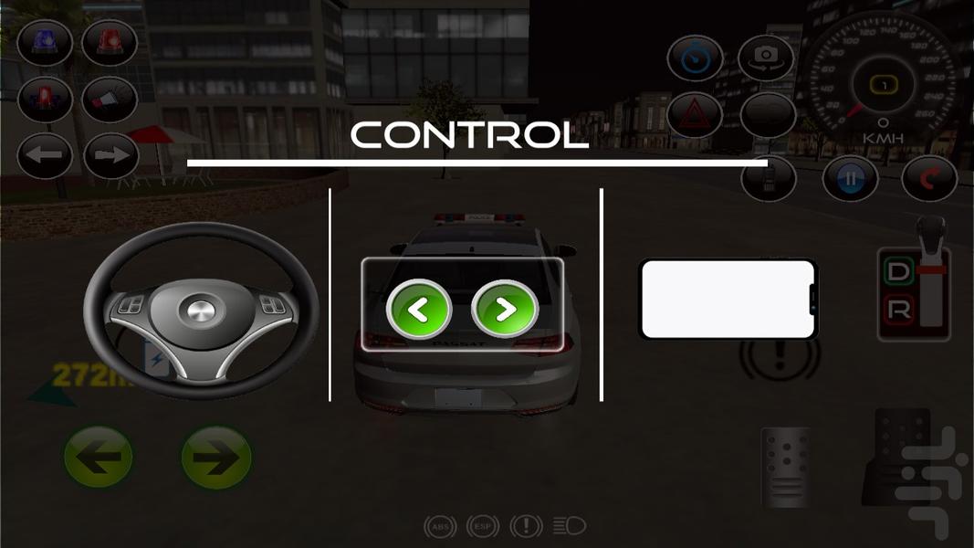 ماشین امبولانس ماشین بازی - Gameplay image of android game