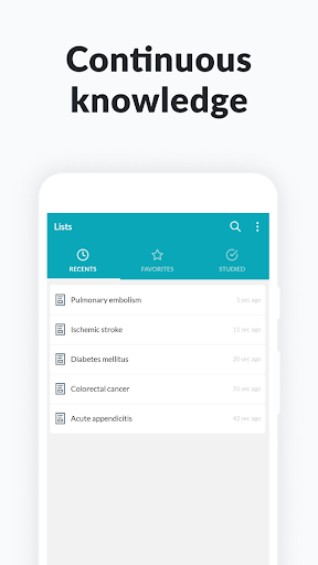 AMBOSS Knowledge Library - Image screenshot of android app
